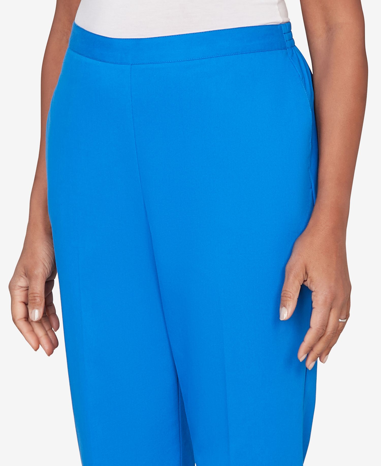 Women's Lady Liberty Heat Set Side Seam Pocket Capri Pants