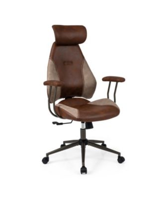 Ergonomic Office Chair Computer Desk Chair with 2D Headrest and Rocking Backrest