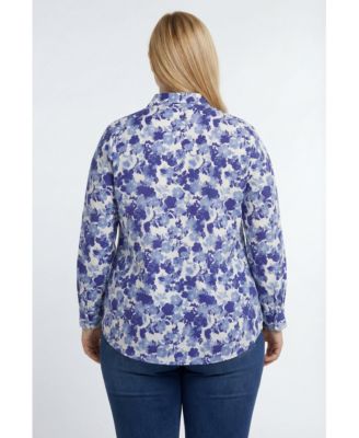 Plus Size Perfect Long Sleeve Shirt