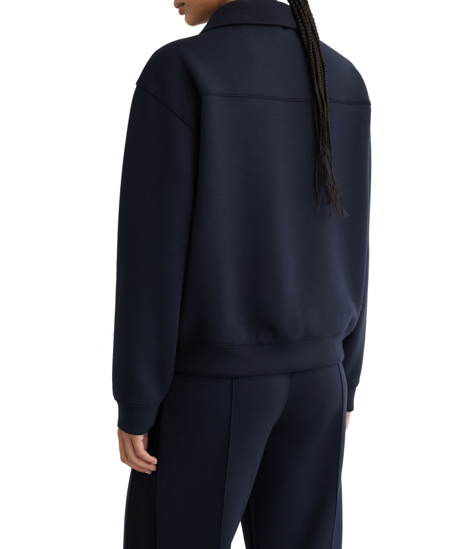 Женская толстовка REISS Bella Premium Interlock Collar — фото 5
