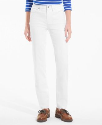 Women's High Rise Straight Leg Jeans