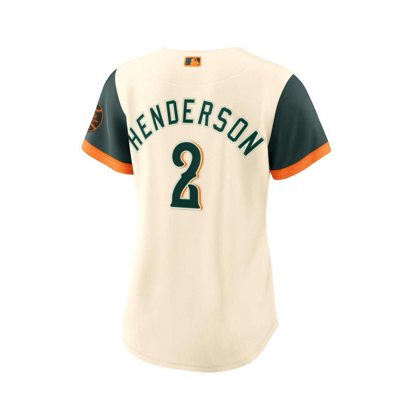 Женский топ Nike Gunnar Henderson Natural Baltimore Orioles 2026 City Connect Stadium Jersey — фото 3