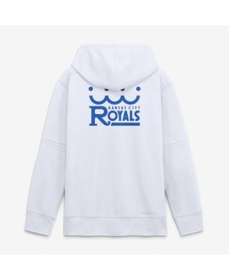 Men's White Kansas City Royals 2026 City Connect Authentic Collection Therma-FIT Hoodie