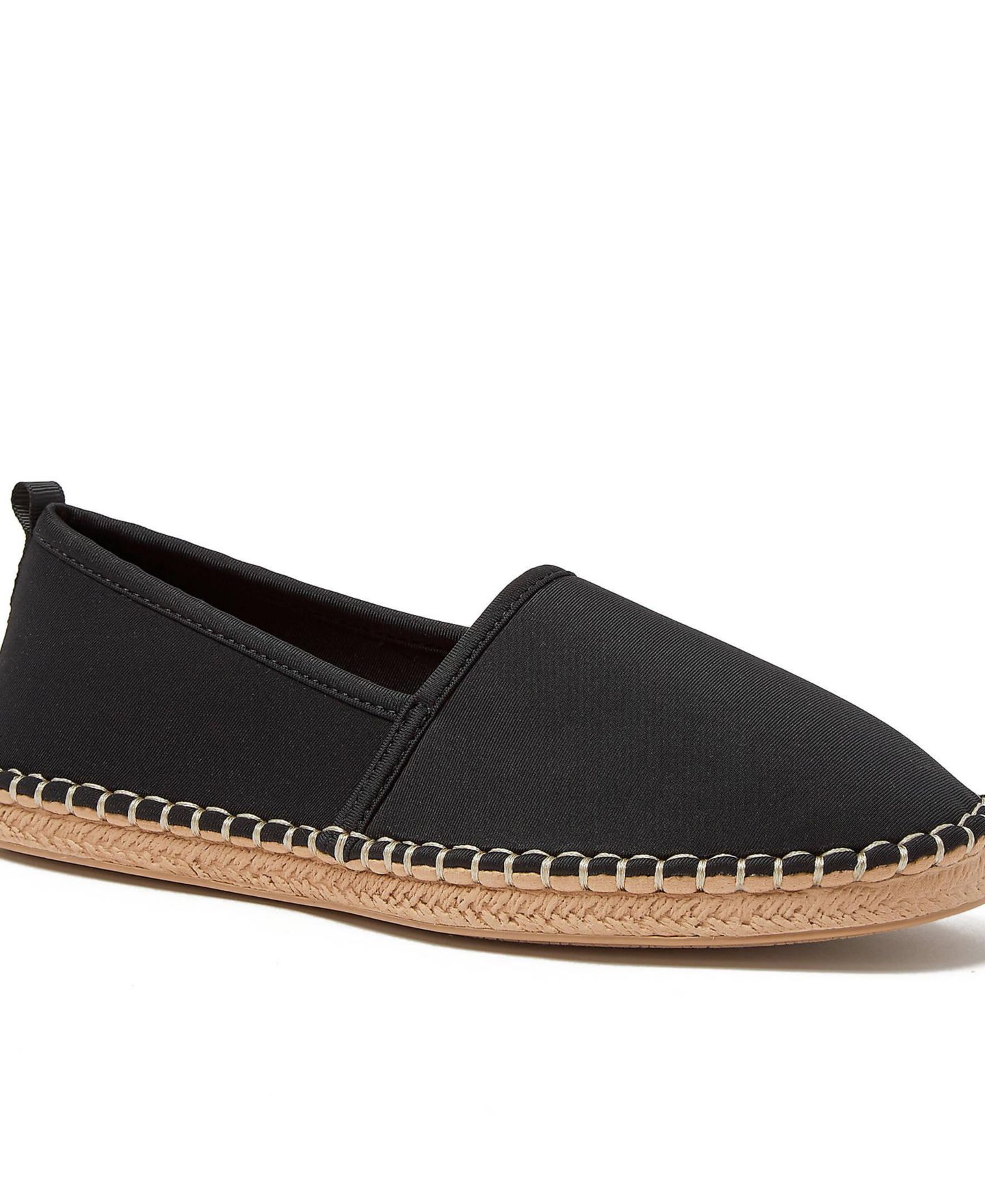 Обувь Lands' End Women's Espadrille Beach and Water Shoes, цвет: Чёрный — фото 1