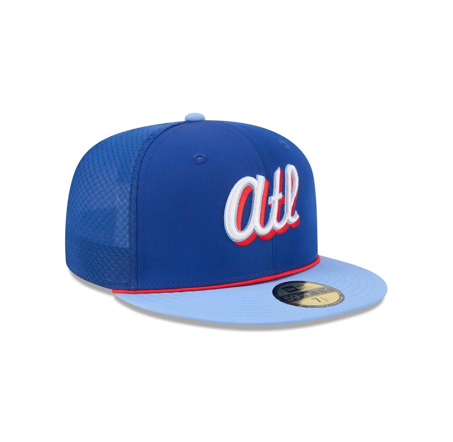 Men's Black Atlanta Braves 2026 City Connect Batting Practice 59FIFTY Fitted Hat