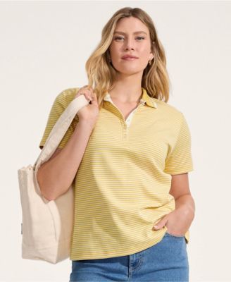 Women's Tall Supima Cotton Polo Shirt