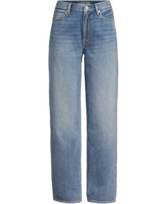 Women's Rigid Denim Mid Rise Baggy Jeans