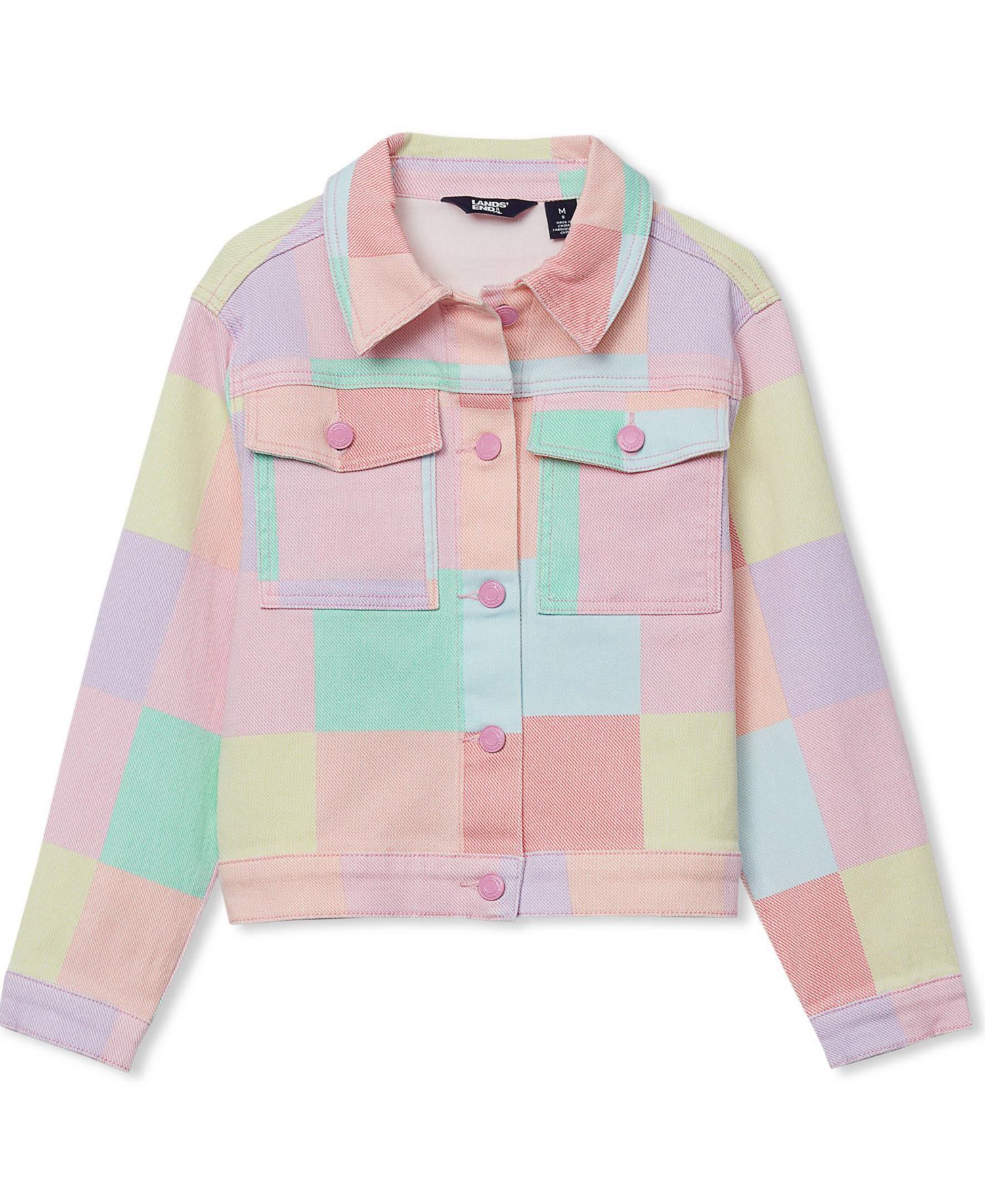 Girls Boxy Denim Jacket