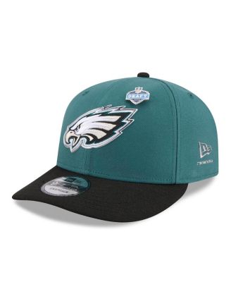Men's Midnight Green/Black Philadelphia Eagles 2026 NFL Draft On Stage Pre-Curved 9FIFTY Snapback Hat