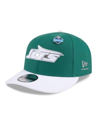 Men's Green/White New York Jets 2026 NFL Draft On Stage Pre-Curved 9FIFTY Snapback Hat