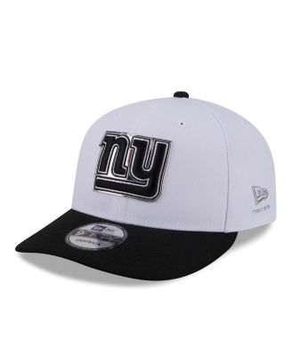Men's White/Black New York Giants 2026 NFL Draft Pre-Curved 9FIFTY Snapback Hat