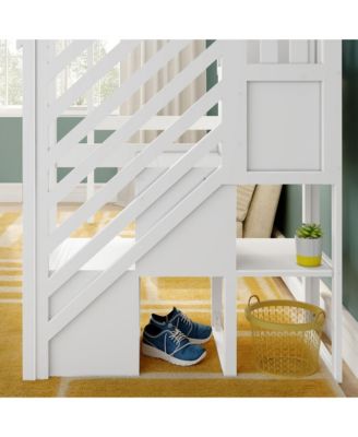 Classic Twin High Loft with Staircase