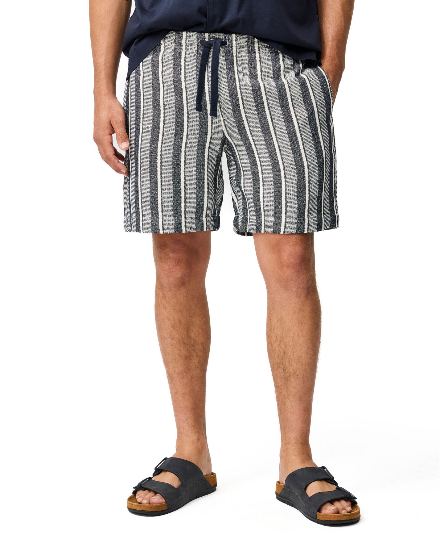 Мужские шорты Rodd & Gunn Relaxed-Fit Laurels 7" Shorts, цвет: Тёмно-синий — фото 1