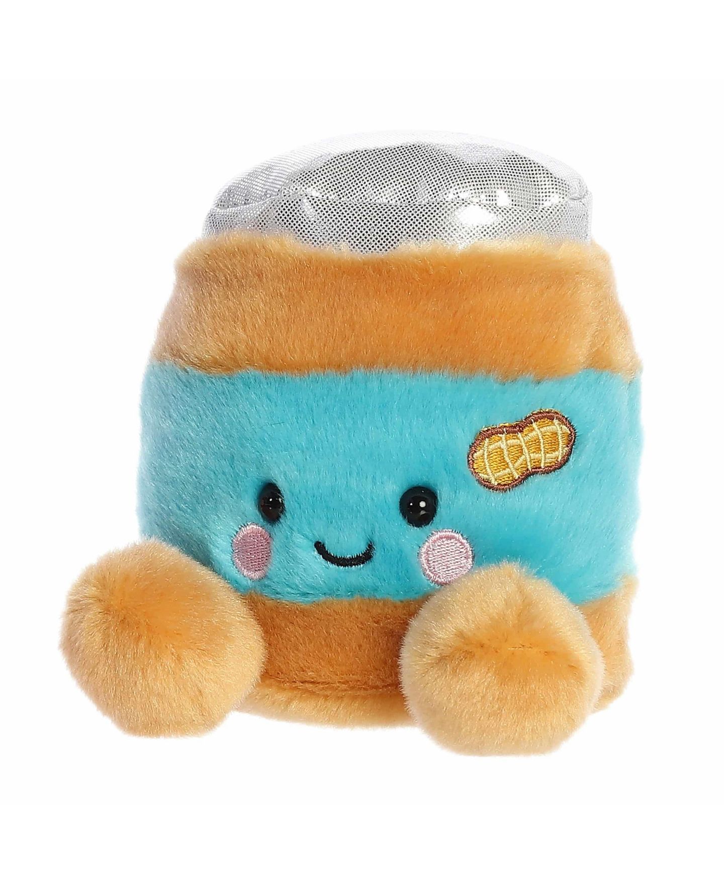 Детская мягкая игрушка Aurora Mini Petey Peanut Butter Palm Pals 4.5" Plush, цвет: Коричневый — фото 6