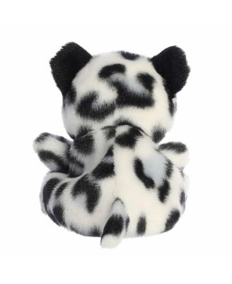 Mini Kaia Snow Leopard Palm Pals Adorable Plush Toy White 5"