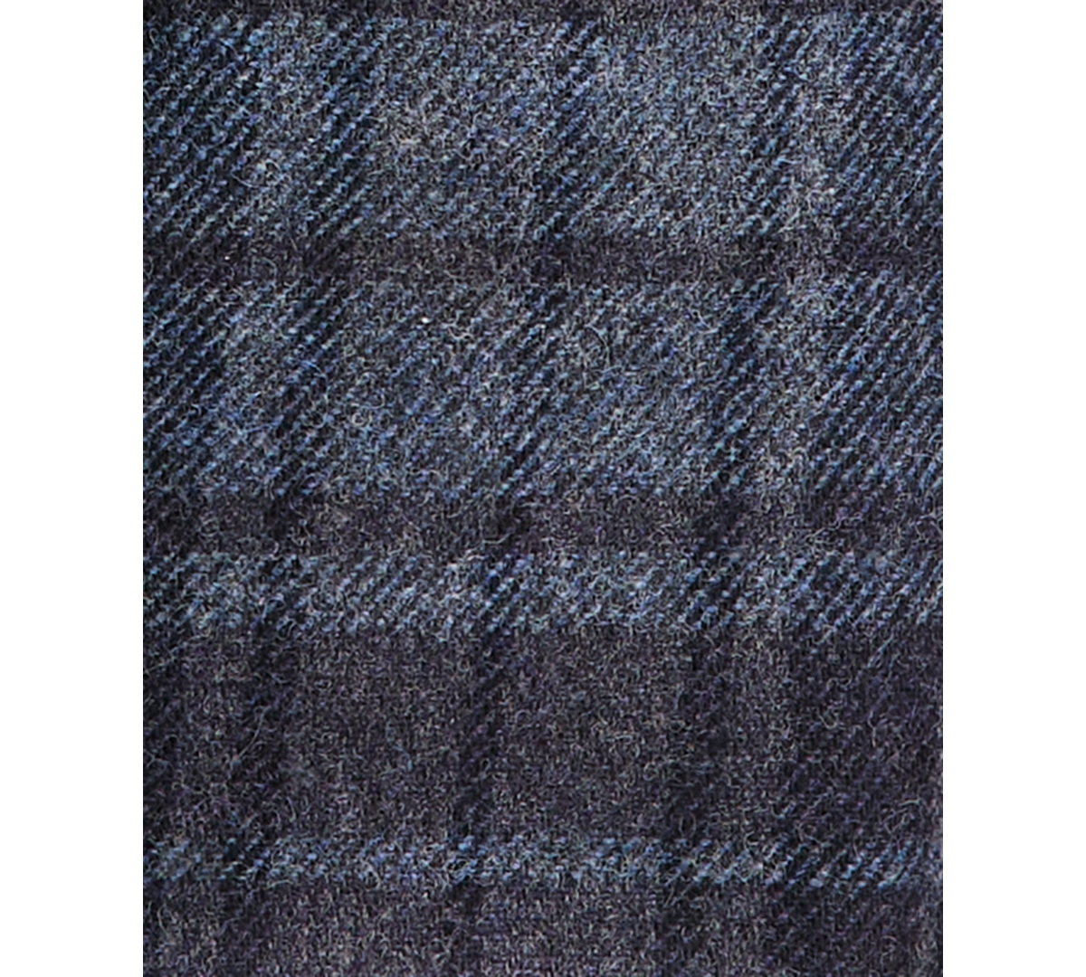 Tayion Collection Men's Classic-Fit Blue Plaid Overcoat