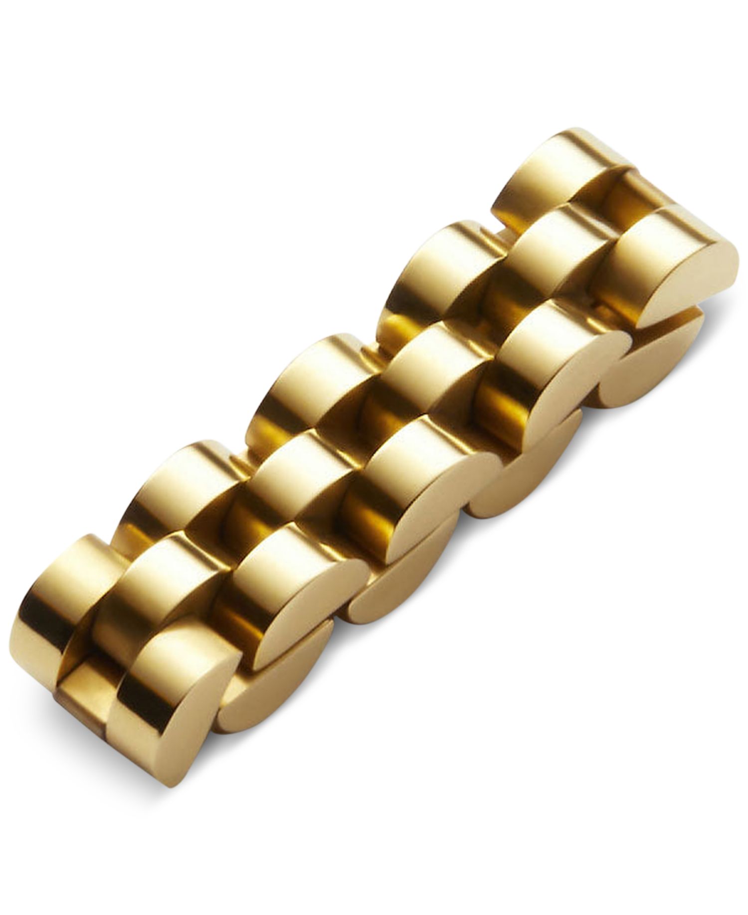 14k Gold Stainless Steel Parker Statement Ring