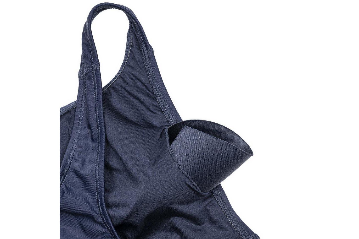 Plus Size Racerback Swim Bra with Removable Cups