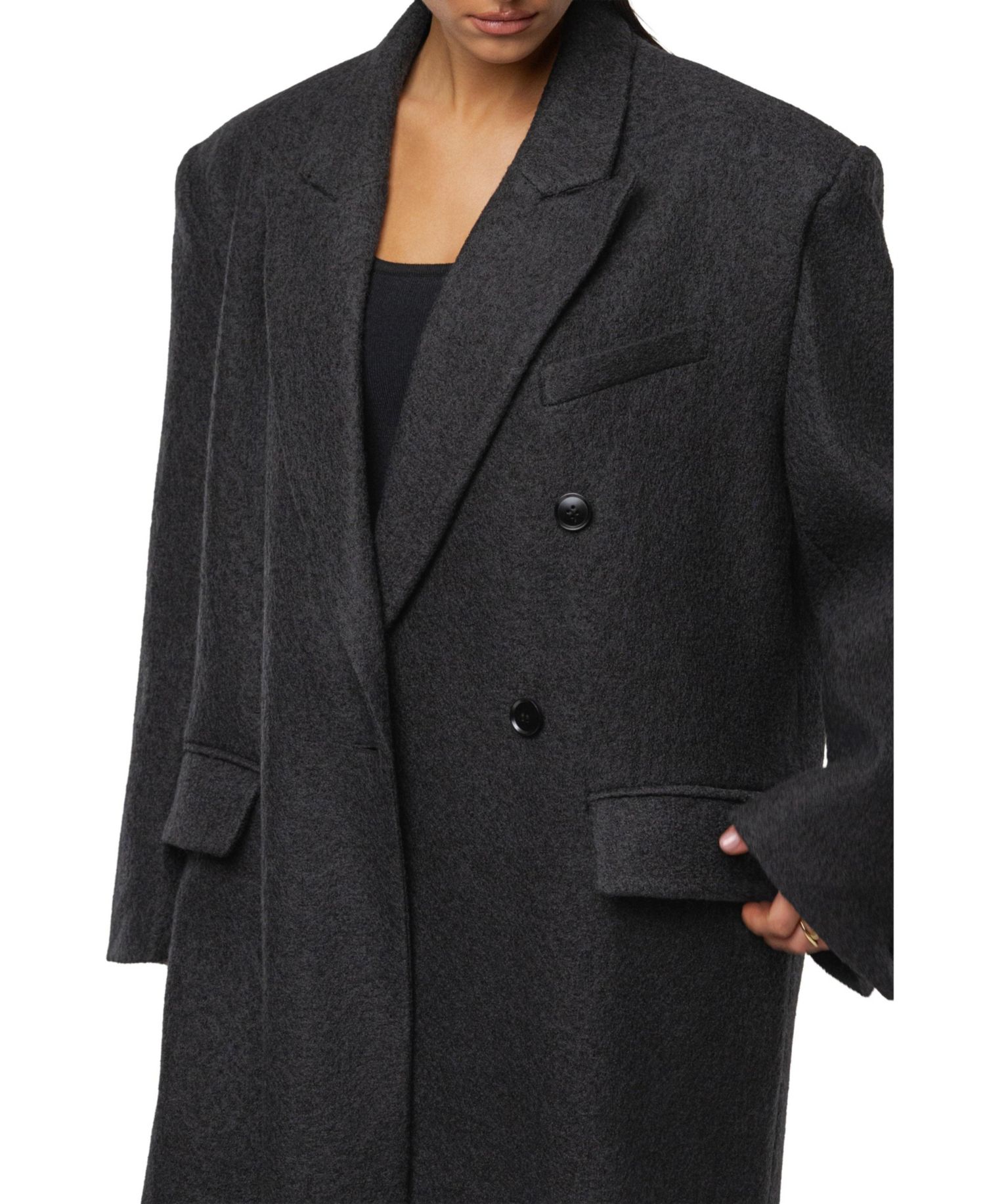 Women's Oversize Double Breasted Coat