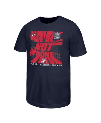 Big Boys and Girls Navy Arizona Wildcats 2026 NCAA Men's Basketball Tournament March Madness Final Four T-Shirt
