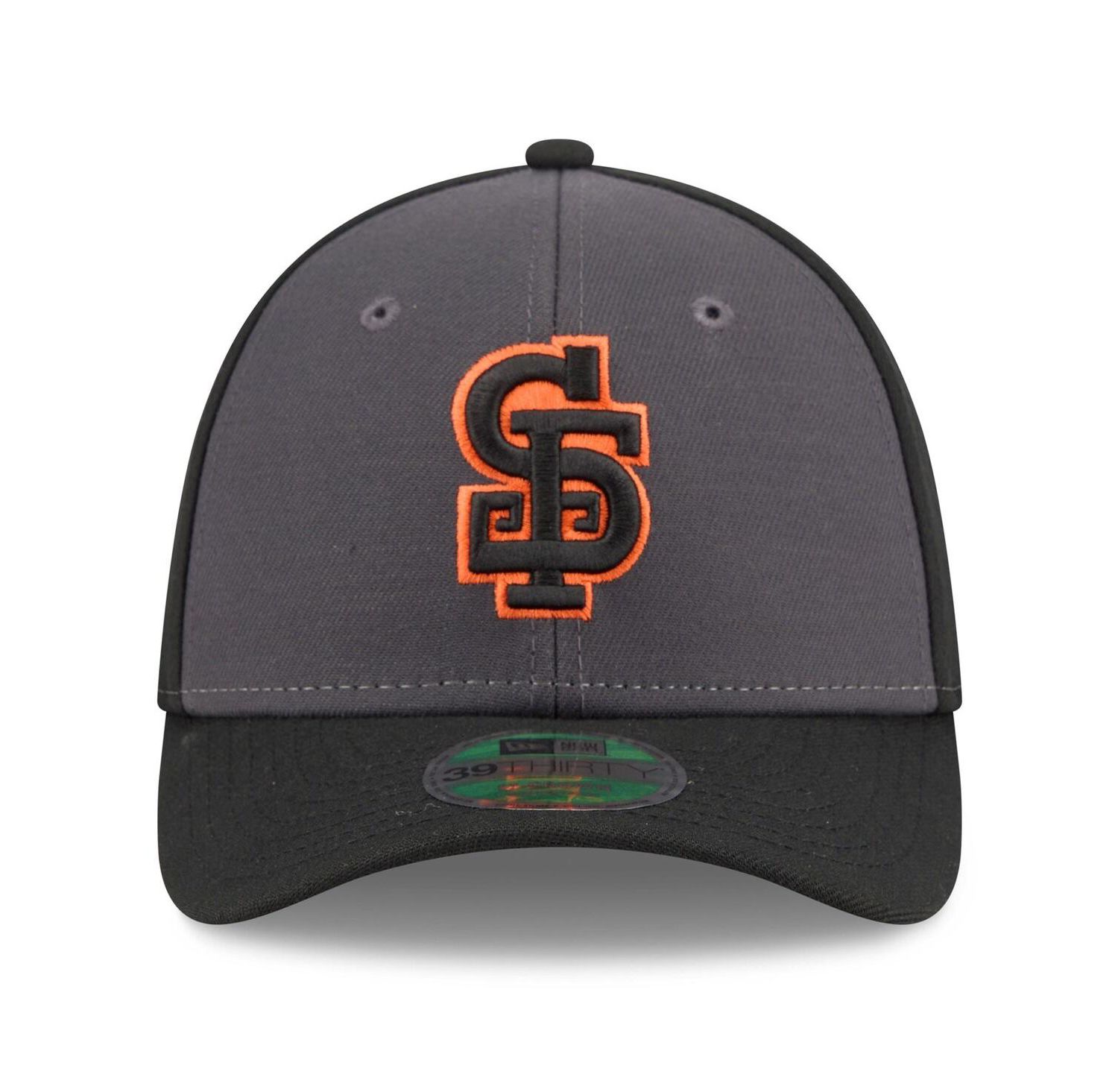 Men's Gray/Black San Francisco Giants Player Replica Alternate 39THIRTY Flex Hat