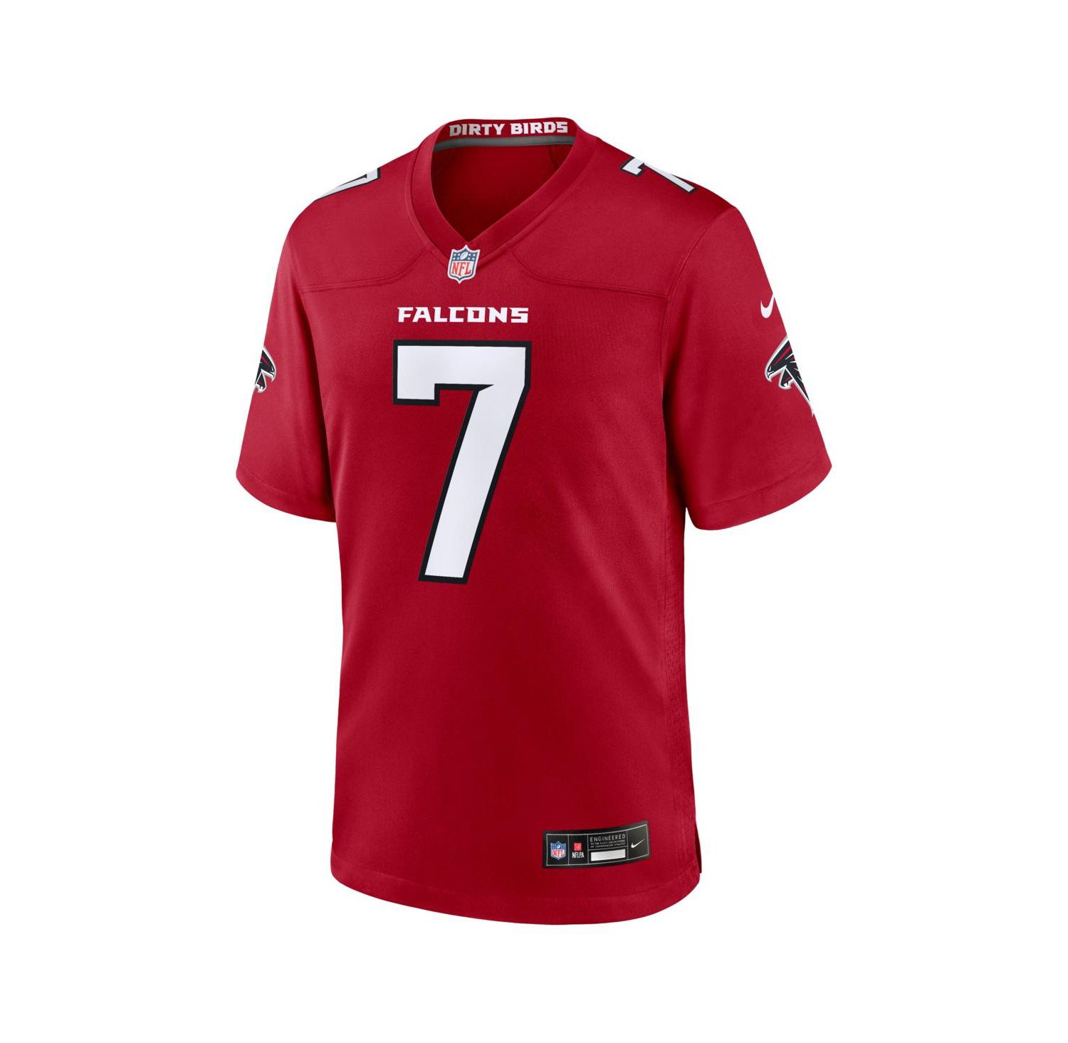 Men's Bijan Robinson Red Atlanta Falcons Game Jersey