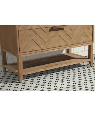 42" Carlsbad Freestanding, Weathered Fir Finish