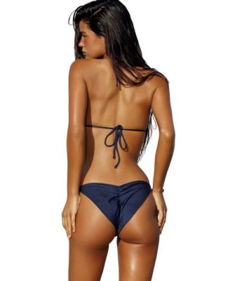 Women's Hollywood Sequin Tie-Side Bikini Bottom