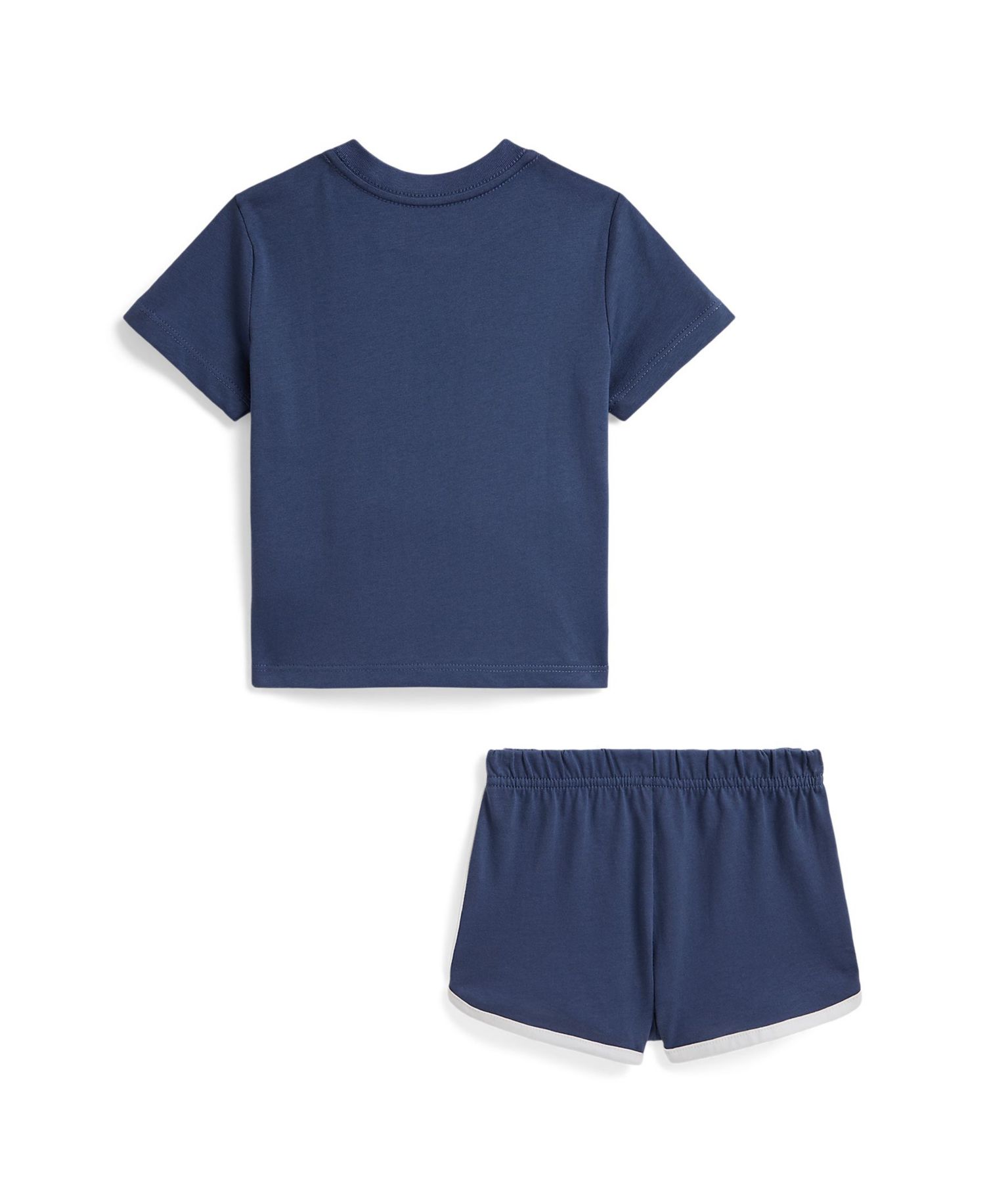 Baby Boys' Polo Bear Graphic T-Shirt and Shorts, 2-Piece Set