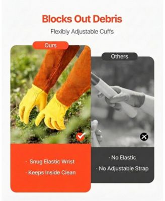 Gardening Gloves, Thorn-Proof, Long-Sleeve, Puncture Resistant