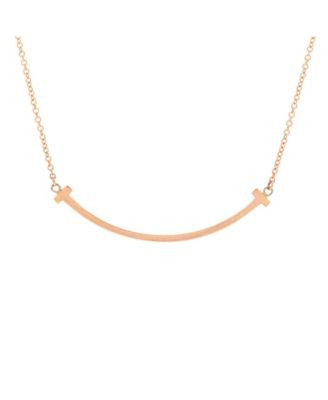 T Smile Pendant Necklace