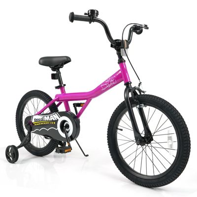 Toddler Easy-Learn Bike with Detachable Training Wheels
