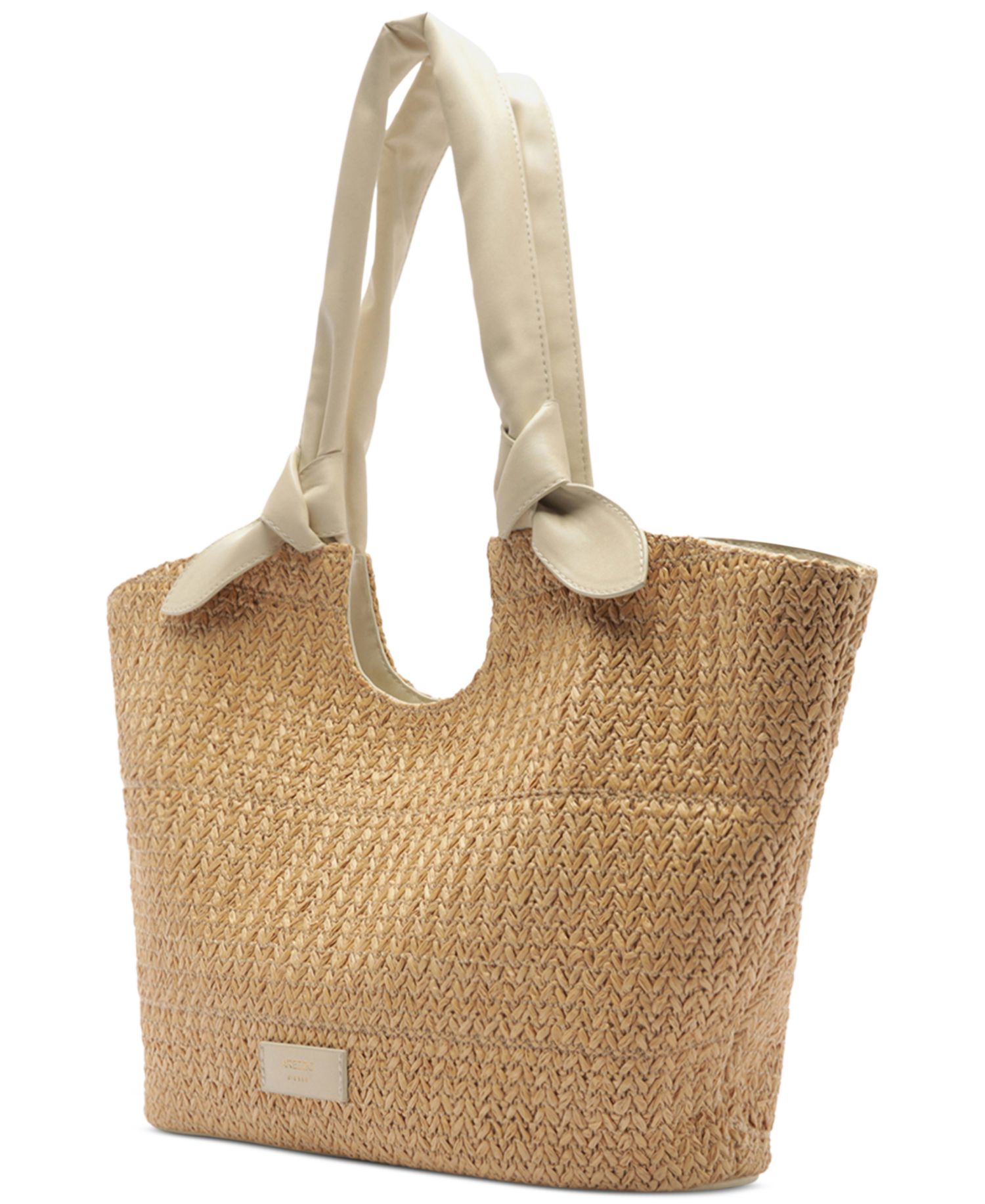 Carmela Large Snap Button Shopping Handbag