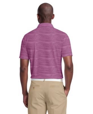 Men's Jacquard Micro Golf Polo Shirt