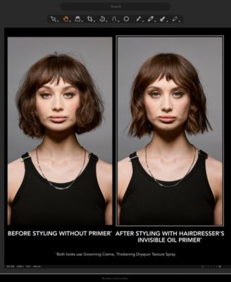 Hairdressers Invisible Oil Heat Protectant Leave-In Conditioner Hair Primer, 12 oz.