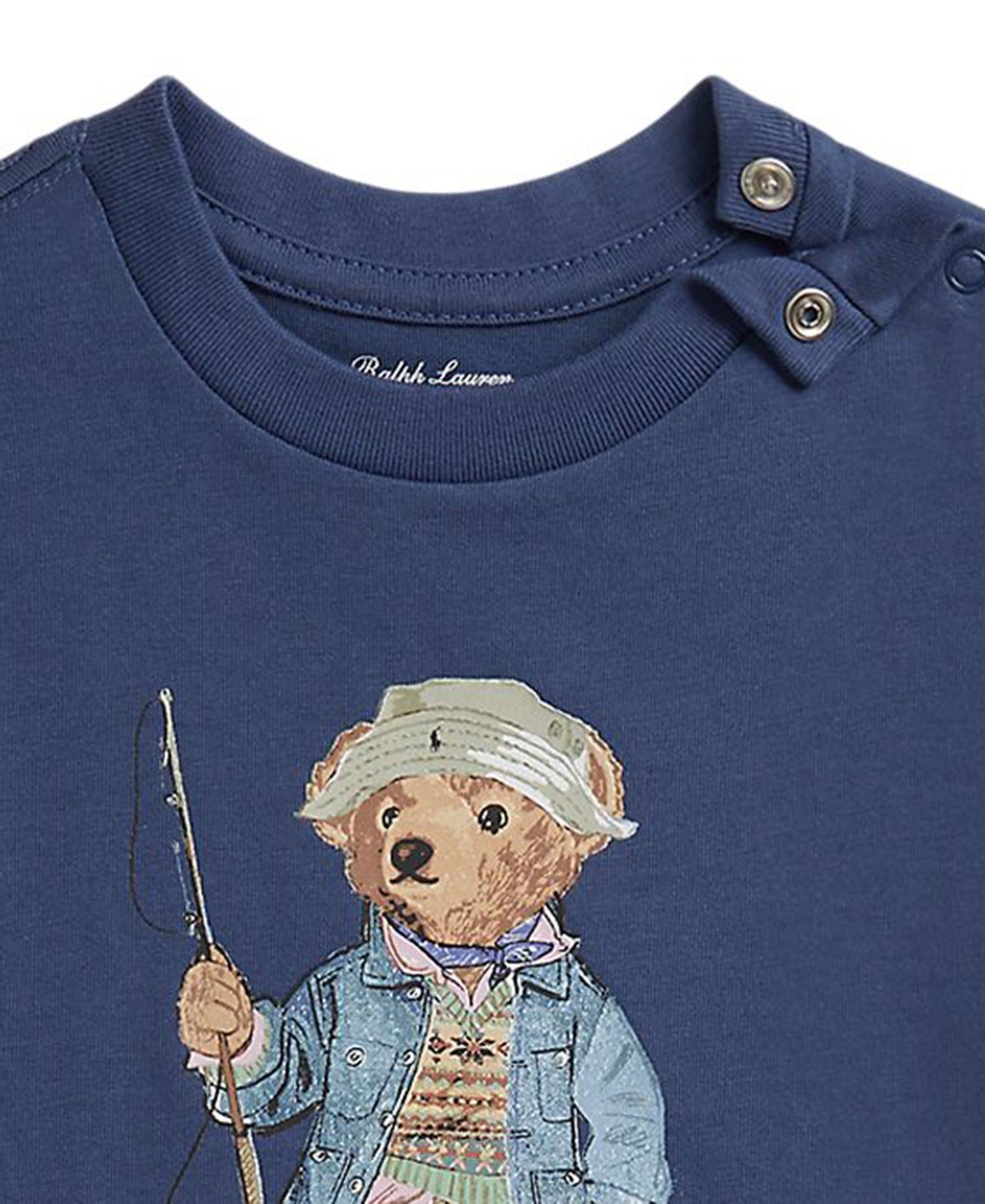 Baby Boys' Polo Bear Graphic T-Shirt and Shorts, 2-Piece Set