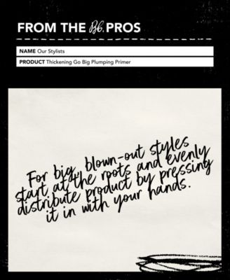 Thickening Go Big Plumping Treatment, 8.5 oz.