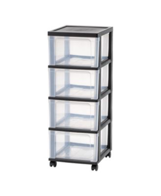 4-Drawer Narrow Cart