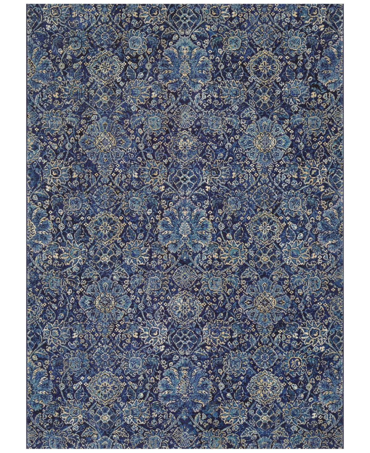 Couristan Taylor Winslet 5'3in x 7'6in Area Rug - Navy