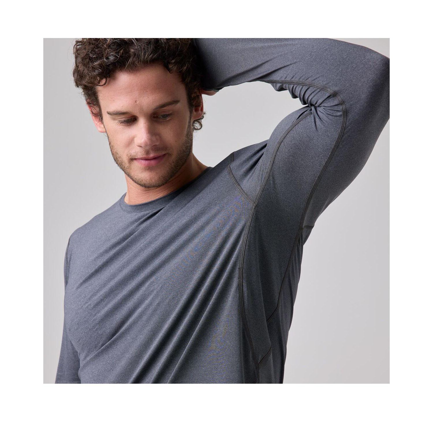 Men's Tahoe Pro LT Sun Long-Sleeve Crew Performance Shirts Long Sleeve