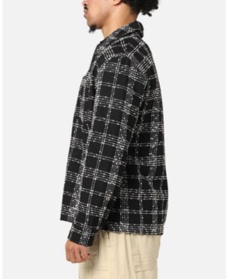 Men's Boucle Tweed Zip Jacket