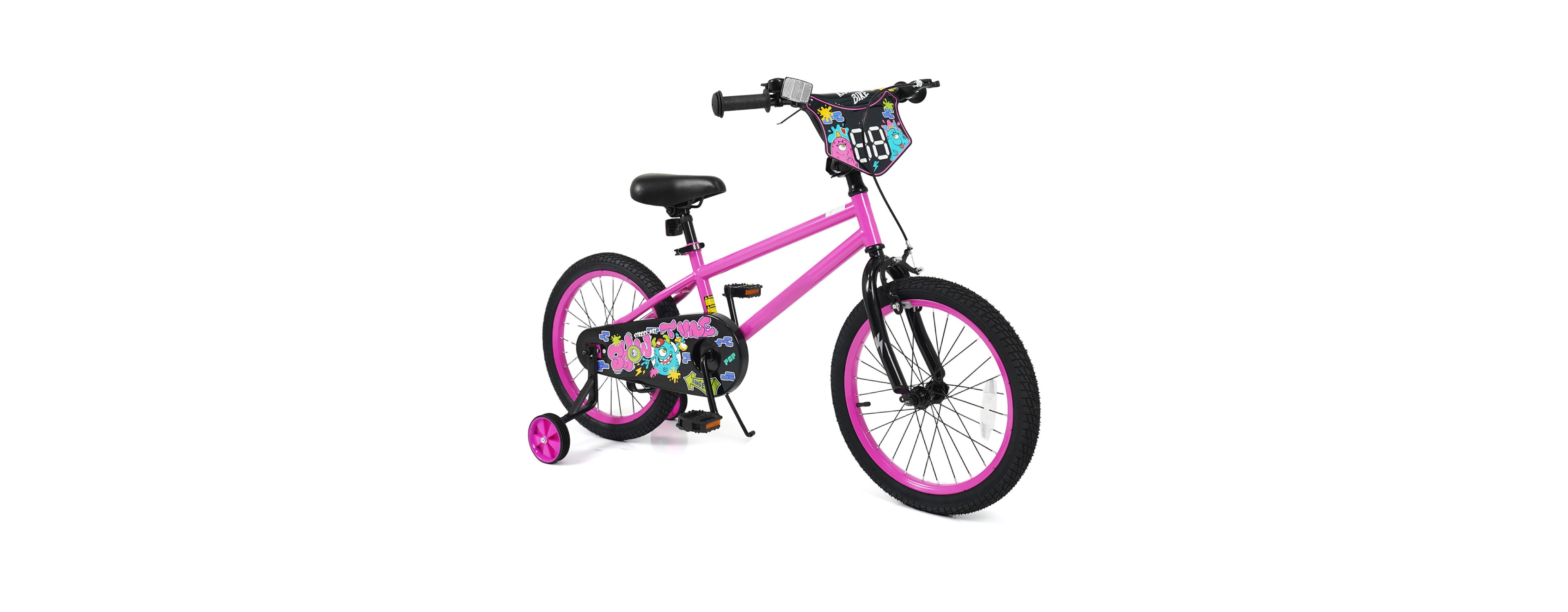Slickblue Kids Bicycle with Training Wheels
