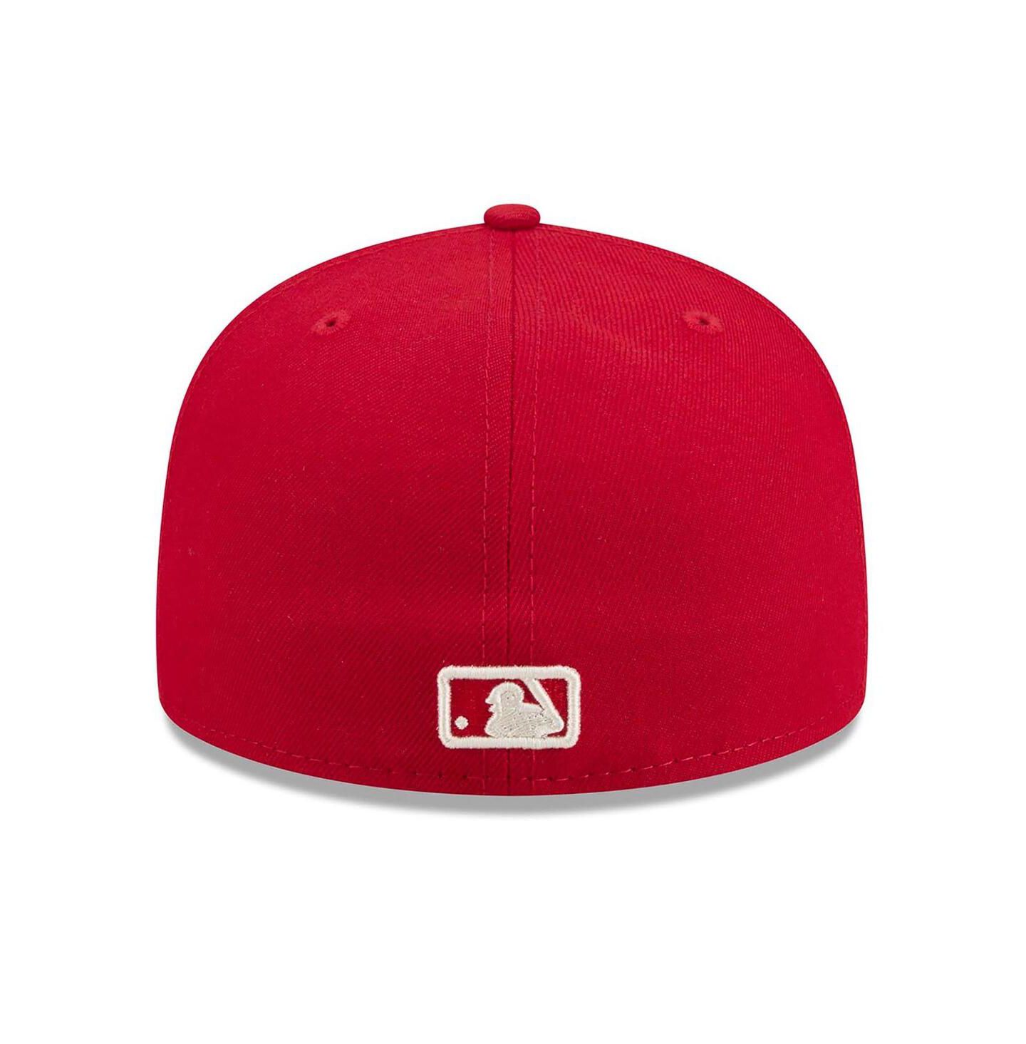 Мужская кепка New Era Red Texas Rangers 2026 City Connect 59FIFTY Fitted Hat — фото 5