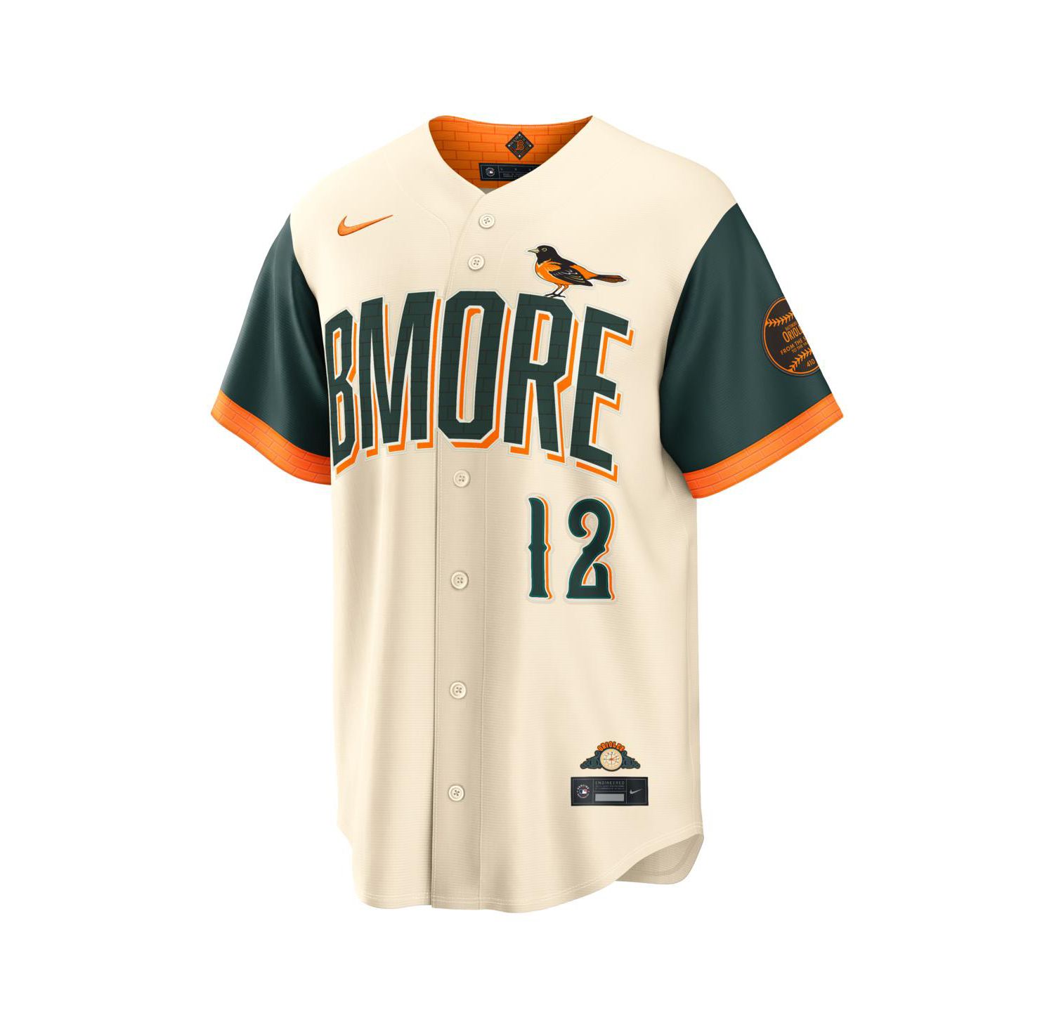 Men's Dylan Beavers Natural Baltimore Orioles 2026 City Connect Stadium Jersey
