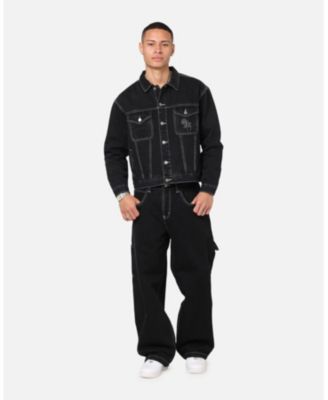 Men's Fray Trucker Denim Jacket