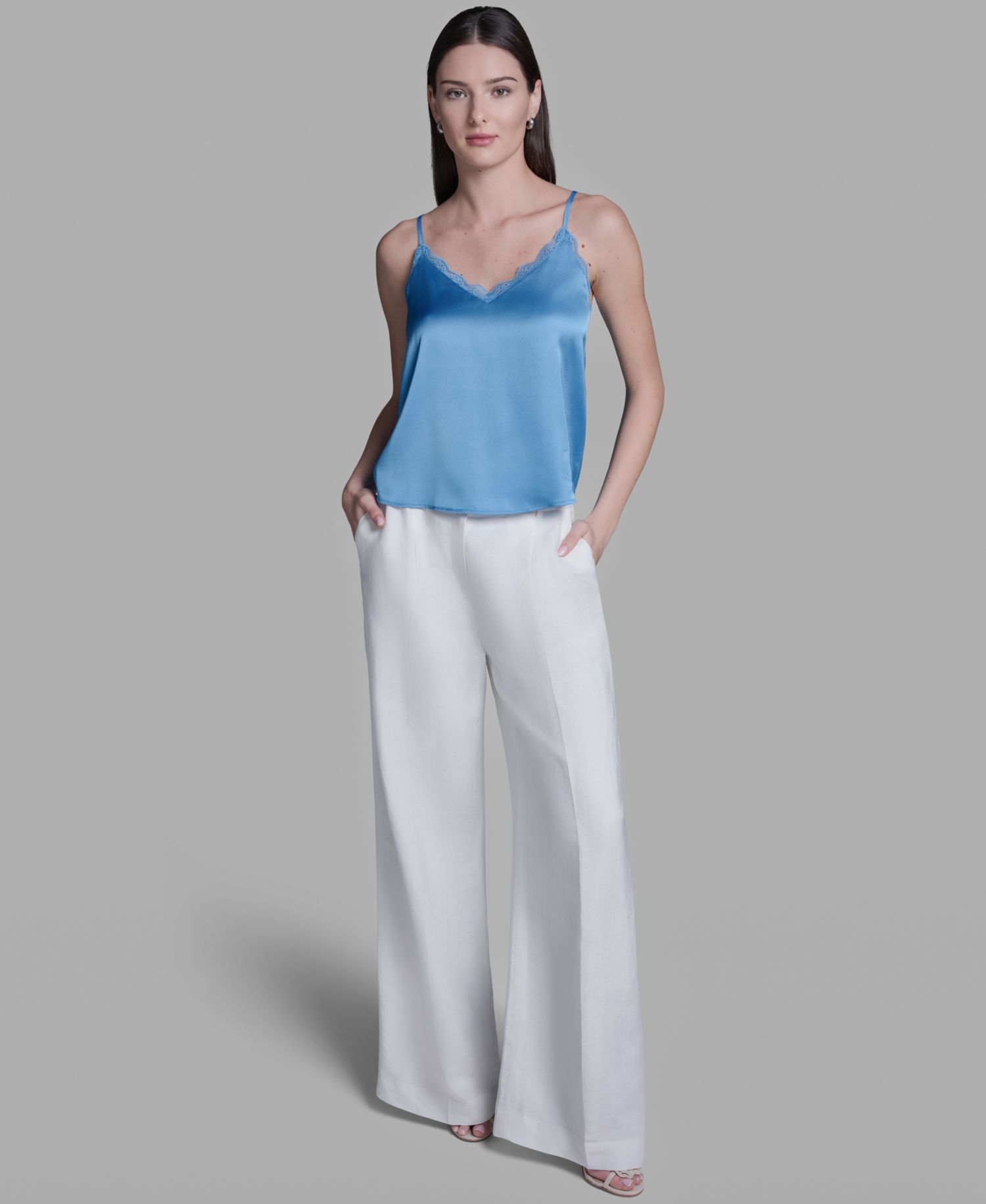 Women's Sleeveless V-Neck Cami Top