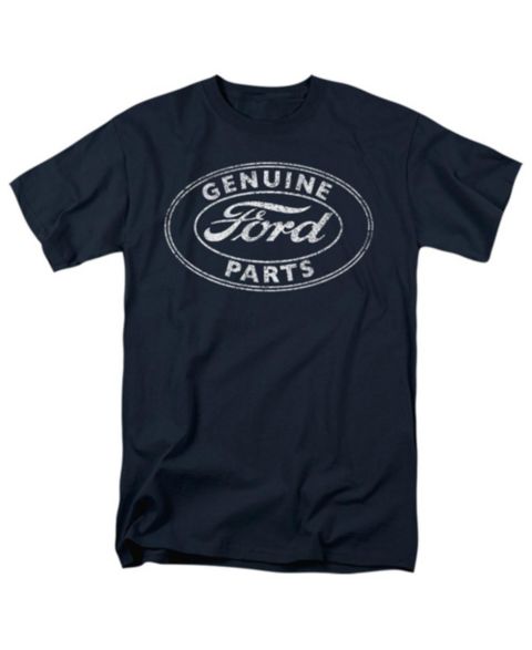 Мужская футболка Logovision Ford Genuine Parts, цвет: Тёмно-синий