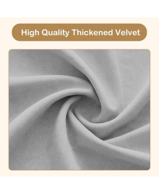 Velvet Upholstered Chaise Lounge Chair, Modern Rolled Armrest Accent Chair with Hidden Storage, Nailhead Trim and Pillow for Living Room