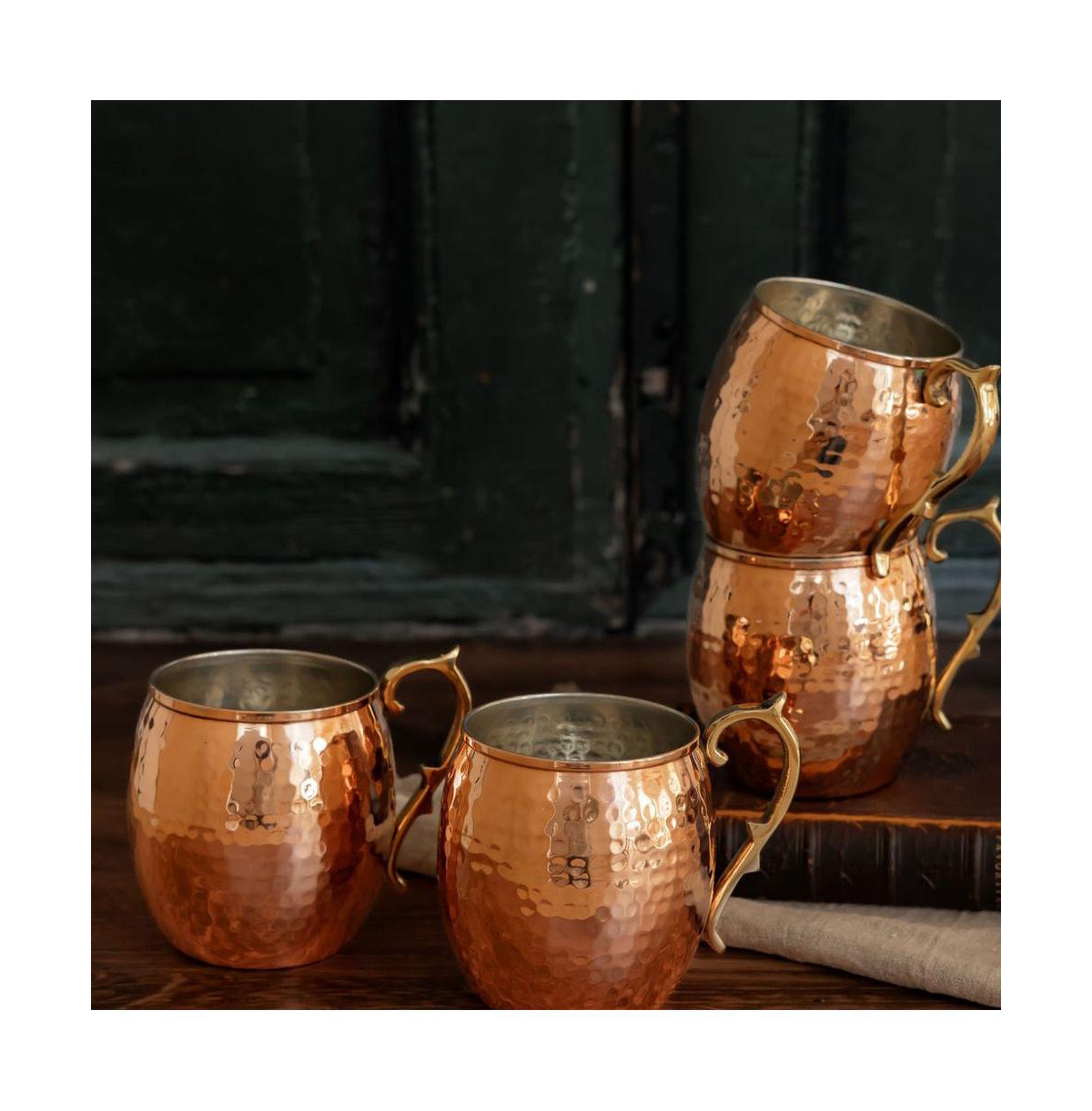 Coppermill Kitchen, Cmk Vintage Inspired Moscow Mule Mugs - Set of 4