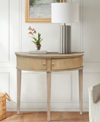 Crestview 36" Wood Storage Console Table